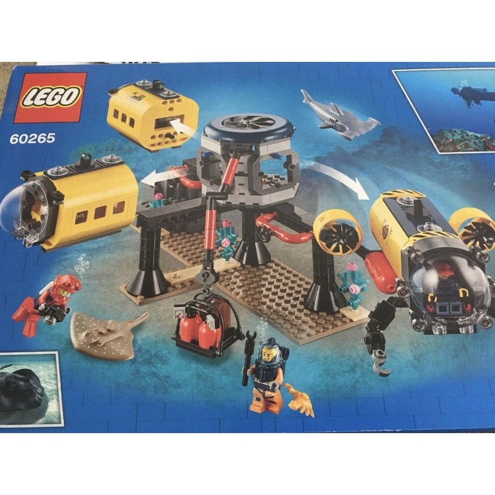 LEGO Ocean Exploration Base City Oceans 60265 New Sealed Box
